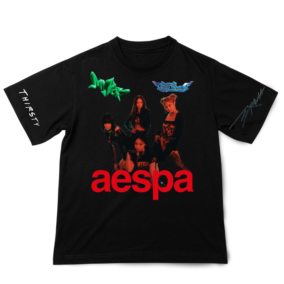 AESPA JERSEY TEE